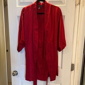 NWOT Victoria's Secret Vibrant Red Robe in Original Bag